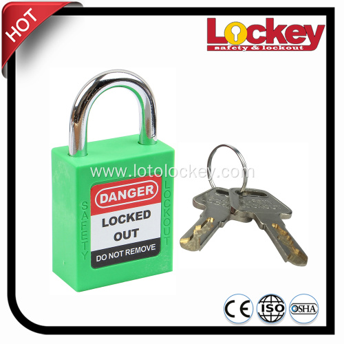 25mm Steel Short Shackle Lockout Tagout Padlock